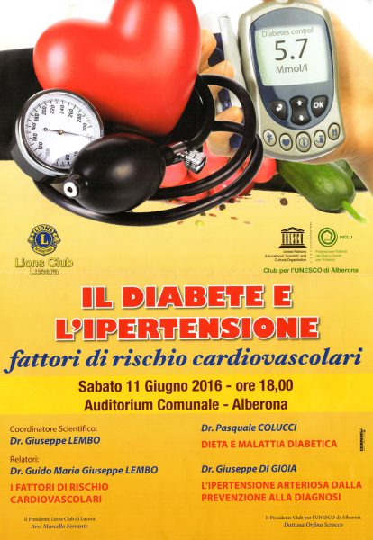Il diabete e l'ipertensione