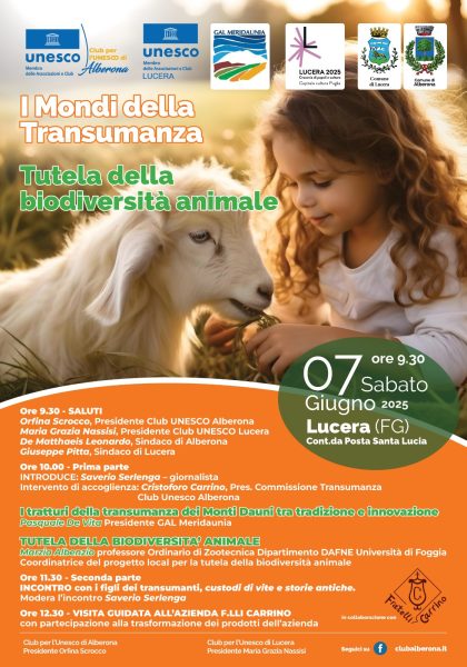 I mondi della transumanza: tutela della biodiversità animale nei Monti Dauni